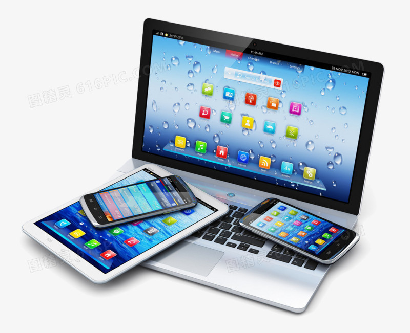 数码电子产品矢量图片赏析与应用指南
